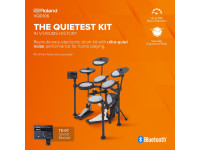 <b>Roland VQD106 V-DRUMS QUIET DESIGN Bateria Eletrónica E-Drum Ultra-Silenciosa</b> <b>Roland VQD106 V-DRUMS QUIET DESIGN Bateria Eletrónica E-Drum Ultra-Silenciosa</b>
